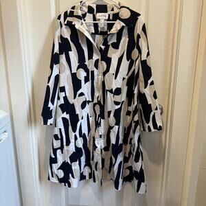 Joseph Ribkoff Women's Long Sleeve Button-Up Dress Size 14